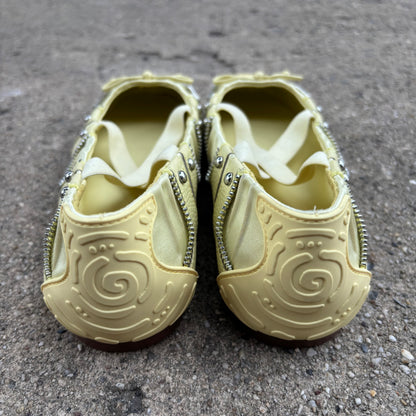 SPIRAL BALLET FLATS